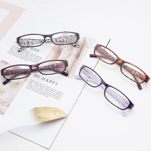 EYEGUARD Readers 4 Pack of Thin and Elegant Womens Reading Glasses with Beautiful Patterns for Ladies 2.50