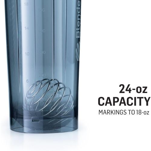 BlenderBottle Shaker Bottle Pro Series Perfect for Protein Shakes and Pre Workout, 24-Ounce, Cerulean Blue and Ocean Blue