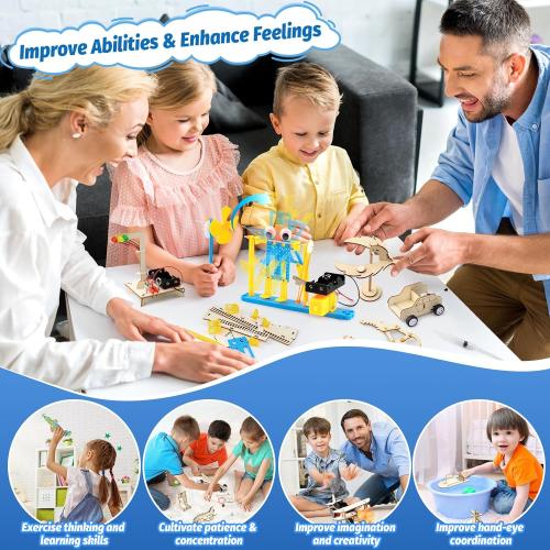 24Pcs Christmas Advent Calendar 2025 Toy STEM Kit Countdown Advent Calendar Educational Science Kit Building Toys Surprise for Kids Boys Girls
