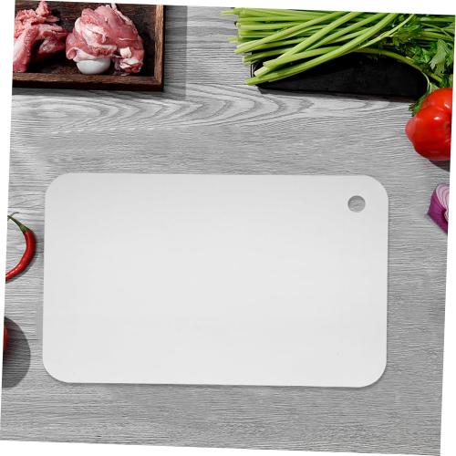 Mikinona Food Grade Cutting Board Stand Steel Chopping Board Double-sided Kitchen Tool Skid Design