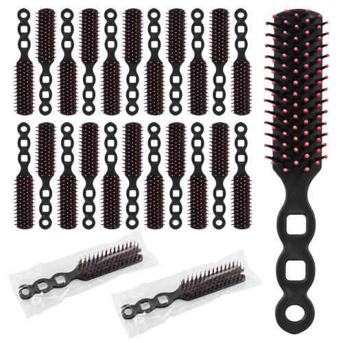 Bulk Hair Brushes for Homeless Individually Wrapped, Hair Brush Bulk, Hair Brush for Curly Hair Suitable for Homeless,Shelter,Air Bnb/Hotel/Guest Apartment (100 PCS)