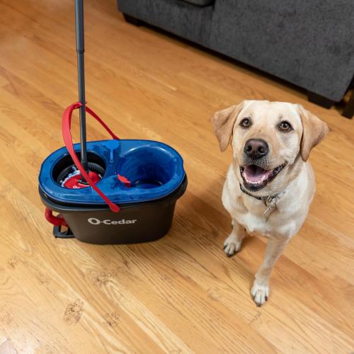 O-Cedar RinseClean Spin Mop & Bucket System | Clean with Clean Water | Removes 99% of Bacteria (MISSING)