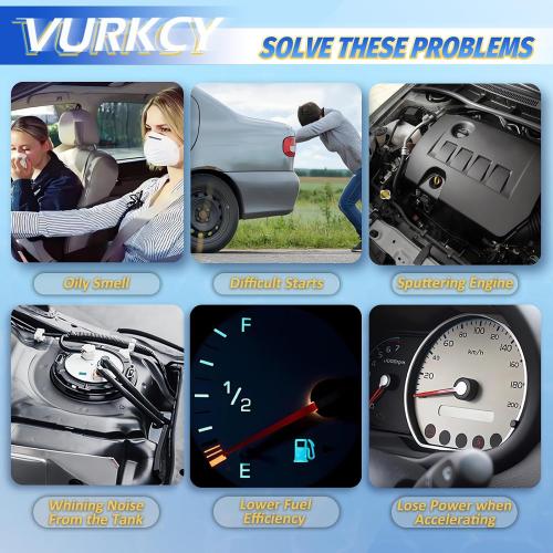 Vurkcy Electric Fuel Pump Module Assembly for 2007-2014 Nissan Cube & Versa