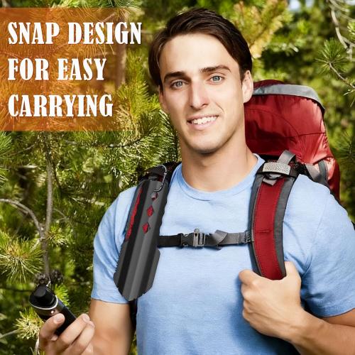 Ultralight Backpacking Trowel, Poop Shovel Shovel & Camping Tool, Black