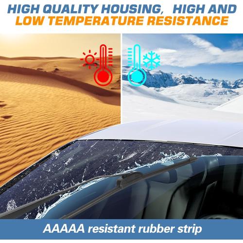 GSPSCN OEM QUALITY 24'' 18'' Premium Original Replacement Windshield Wiper Blades,Quiet and Durable Stable High Performance All-Season Auto Wiper Blades for J Hook (Pack of 2)