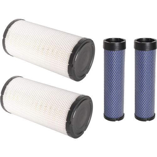 4 Pack Air Filters Fit for Fleetguard AF25557 AF25558 P828889