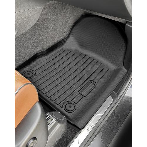 Custom Fit 4 Pcs Floor Mats for Dodge Durango 2011-2015 - All-Weather Rubber Mats & Liners, Heavy Duty Car Interior Protection for SUV, Weather-Resistant & Easy to Clean