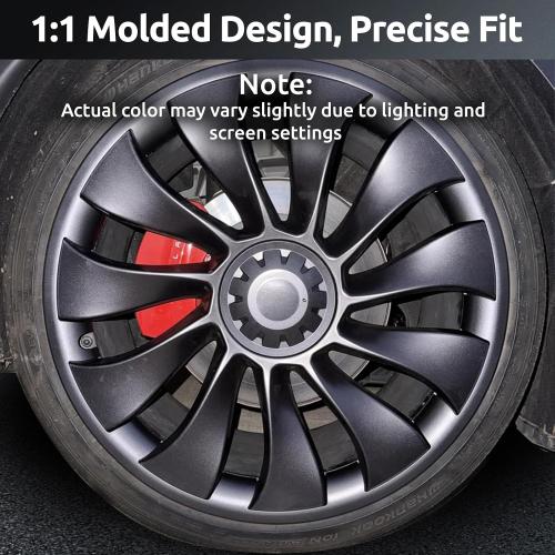 Wheel Rim Protector for Tesla Model Y Performance 21 Inch Überturbine Wheels All-in-one Car Tire Trim Rings Rim Case Hubcaps Wheel Cover 2020-2024 Model Y Accessories