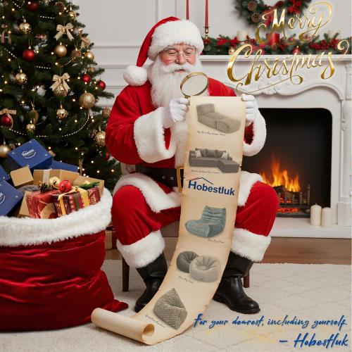 Hobestluk Bean Bag Chair Big Bean Bag Lounger for Adults Bean Bag Couch with Memory Foam Filled for Living Room, Bedroom or Balcony (Chevron Plush Grey)