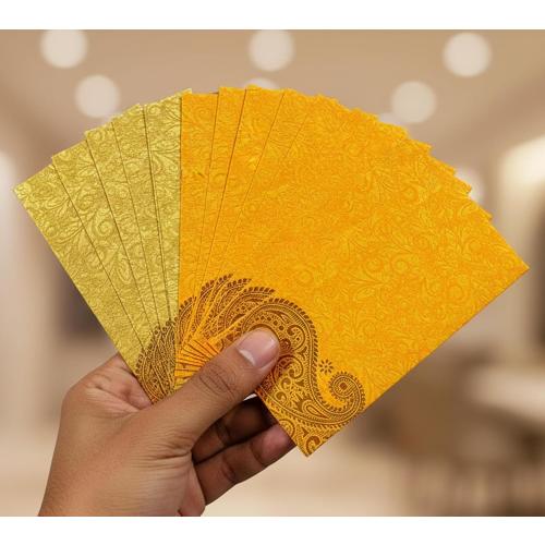 eSplanade Money Gift Envelopes Lifafa - Multi Color Pack of 50 - Perfect for Weddings, Invitations, Photos, Graduation, Baby Shower