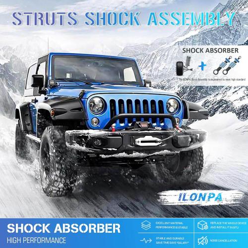 Rear Struts Shocks Suspensions w/Coil Springs for Toyota Camry 2.4L 3.5L (Exc. SE) 2007-2011 / Toyota Avalon 3.5L 2008-2011, Strut Shock Absorber Assembly (Fits 172310 172309) 2009 2010