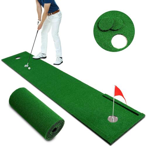 Putting Green Golf Putting Mat Non-Slip Professional Practice Trainning Mat for Indoor Outdoor