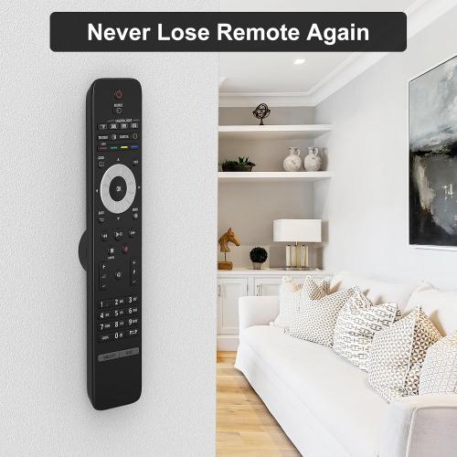 YYILIS Magnetic Remote Control Holder Wall Mount 4 Pack