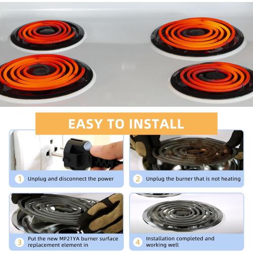 660532 MP15YA 1500W 4 Coil Electric Range Burner