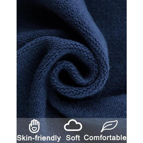 Wei Juan Toddler Knitted Cardigans Long Sleeve Button Down V-neck Sweater Kid Boy Girl Knitwear Cotton Coat Fall Winter Spring