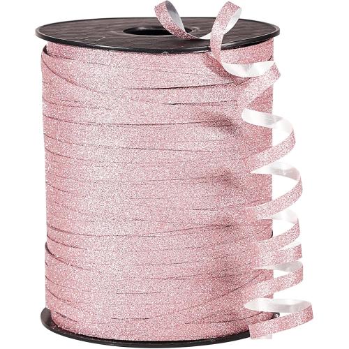 PartyWoo Rose Gold Ribbon - 500 Yard Curling Ribbon for Crafts, Balloons, Gift Wrapping, Hair, Florist Flowers (1 Roll)