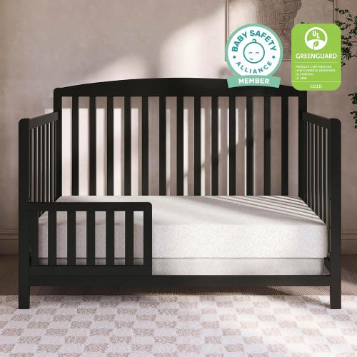 Dream On Me Serene Snooze 5” 2-in-1 Crib & Toddler Mattress, Dual-Sided Infant & Toddler Support, Waterproof & Stain Resistant, GREENGUARD Gold & Baby Safety Alliance Certified – Paisley