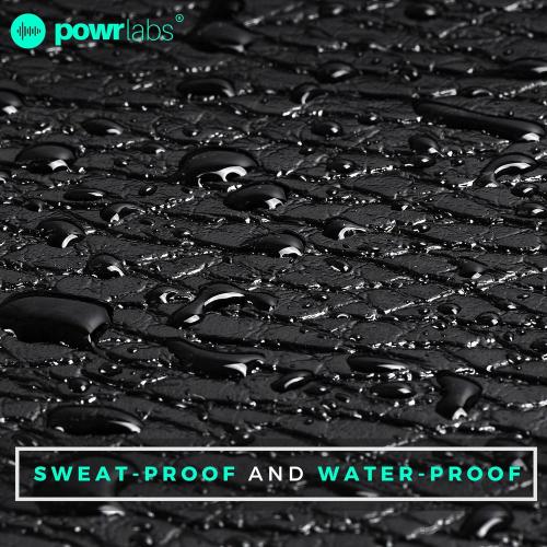 Powr Labs Rowing Machine Mat, Treadmill Mat for Carpet & Hardwood Floors - Rower Mat for Hydrow, Concept 2, Peloton Rower, Exercise Equipment, Gym Equipment