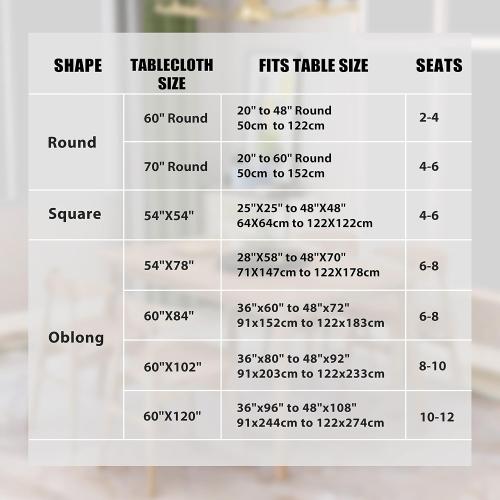 sancua 2 Pack Beige Tablecloth 60 x 84 Inch, Rectangle 4 Feet Table Cloth - Stain and Wrinkle Resistant Washable Polyester Table Cover for Dining Tables, Buffet Parties and Camping