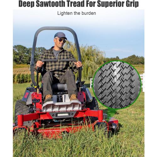 2 Pack 4.10/3.50-4 Front Wheel and Tire Assembly Replace 105-3471 Fit for Toro TimeCutter Z Exmark Quest Z-Turn, 3/4″ Axel Lawn Mower Wheel Assembly Tires 2Pcs