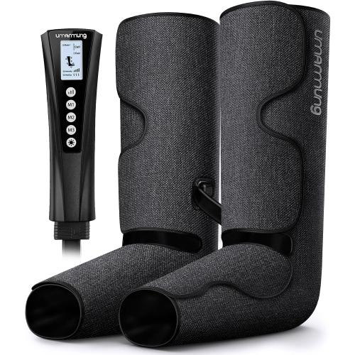 UMARMUNG Christmas Air Compression Leg Massager with Heat Gifts for Women, Men, Mom, Dad, Wife, Husband, Her, Him, Calf Foot Massage boots Gifts for Birthday, Mothers Day, Fathers Day, Valentine's Day