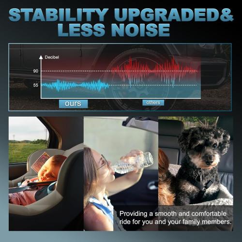 2PCS Front Air Struts Suspension Spring Shock Assembly Compatible for 2011 2012 2013 2014 2015 2016 Jeep Grand Cherokee 68029903AE 68029902AE Driver and Passenger Side