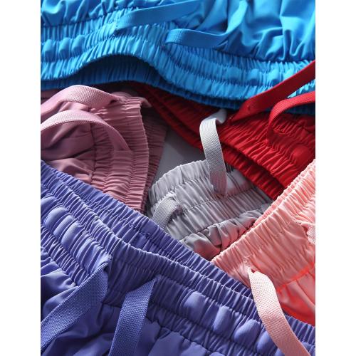 3 Pack Girls Flowy Shorts with Spandex Liner 2-in-1 Youth Butterfly Skirts for Fitness, Running, Sports