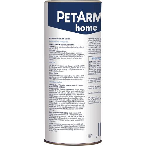 PETARMOR Home Carpet Powder for Fleas and Ticks, Protect Your Home From Fleas and Deodorizes Carpets, 16 Ounce
