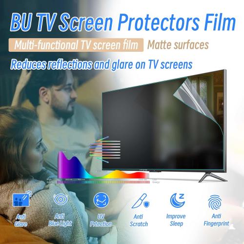Anti Glare Film for TV 65 Inch,Out Blue Light Filter Anti Scratch 65 Inch TV Glare Stopper 65Inch TV Screen Protector Indoor or Outdoor