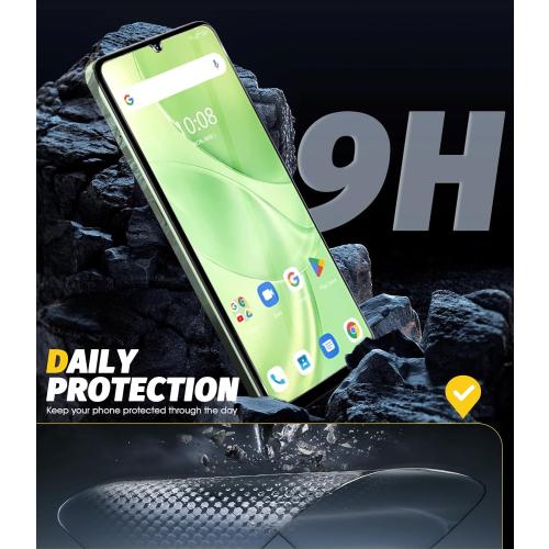 Orzero (3 Pack) Tempered Glass Screen Protector Compatible for UMIDIGI G9 5G / G9A / G9C / G9T, Protector De Pantalla Anti-Scratch 9 Hardness High Definition Bubble-Free