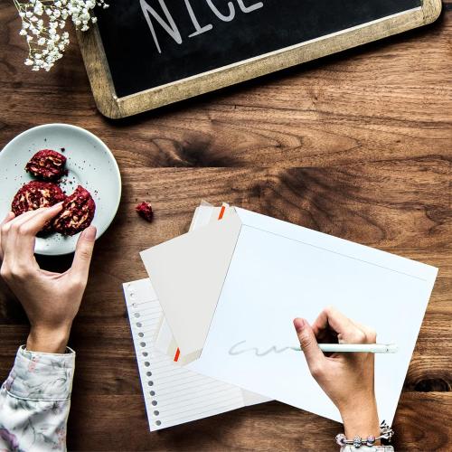 Pack of 30 Rigid Mailers 8 x 10 Inches with Self Adhesive Seal 30 Pack, Bulk White Cardboard Envelopes for Shipping Photo, Documents, Letters, Packaging Supplies