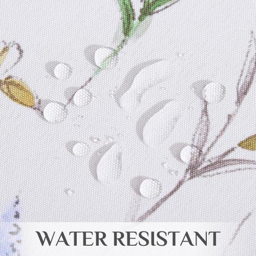 Softalker Spring Easter Tablecloth Rectangle - Waterproof Wild Flower Table Cloths, Stain Resistant Wrinkle Free Floral Table Cover for Dinner/Party/Picnic/Indoor/Outdoor, 52 x 70 Inch