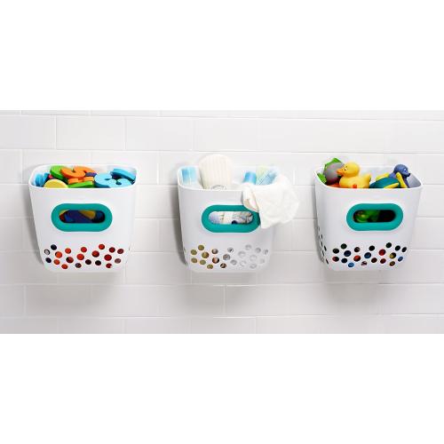 OXO Tot Bath Toy Bin, Teal