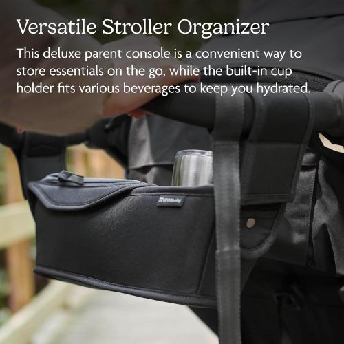 UPPAbaby Parent Console for Ridge Stroller/Secure Zippered Pocket   Beverage Compartments/Touch Screen Phone Pocket