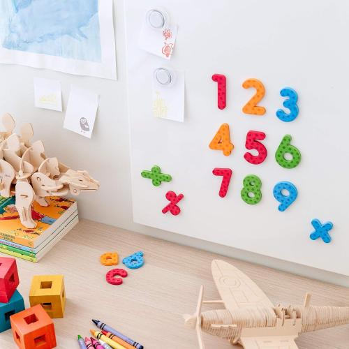 Magic Scholars ABC Magnetic Letters for Toddlers (3  Years) 130 Pcs Alphabet Magnets and Magnetic Numbers Gift Set, Large Letter Magnets for Fridge, ABC Magnets Educational Toy