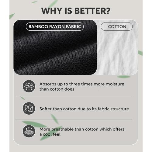 DAVID ARCHY Womens Underwear, Bamboo Rayon Women's Briefs - Moisture Wicking Panties, Soft & Breathable, 4 Pack