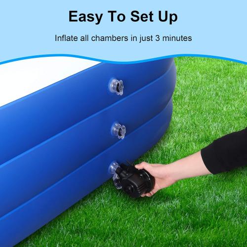 Inflatable Pool for Kids and Adults, Large Oversized Thickened Family Swimming Pool for Toddlers, Outdoor, Garden, Backyard, Summer Water Party