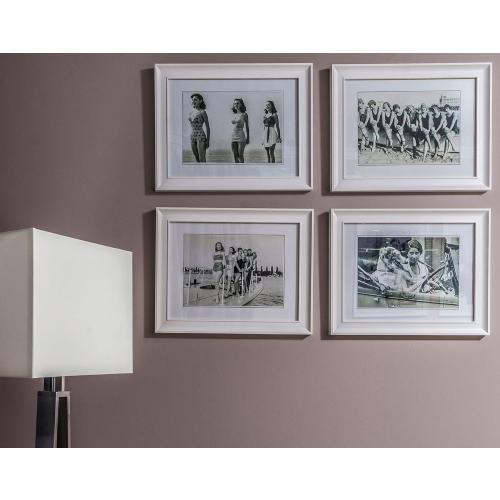 28-Pairs(56 Strips) Large Picture Hanging Strips Heavy Duty, Removable Hook and Loop Tape, Picture Hanger Damage Free, Adhesive Strips for Frame Hanging and Christmas Decorations