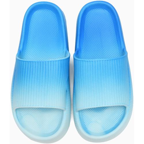Size 42-43 rosyclo Cloud Slippers for Women and Men, Pillow House Slippers Shower Shoes Indoor Slides Bathroom Sandals, Ultimate Comfort, Lightweight, Thick Sole, Non-Slip, Easy to Clean