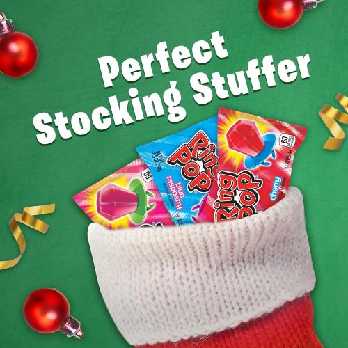 Ring Pop Halloween Candy Lollipops - 50 Ct Bulk Candy Variety Pack in Assorted Fruity Flavors - Full Size, Individually Wrapped Hard Candy For Trick or Treat, Halloween Bowls, Gifts, Party Favors