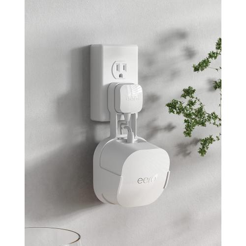 COOLWUFAN Outlet Wall Mount Holder for eero 6 or eero 6  mesh Wi-Fi System [NOT Fit for eero mesh], No Messy Wires, Easy to Install Mount Holder for eero 6 & eero 6  mesh Wi-Fi System (3 Pack)