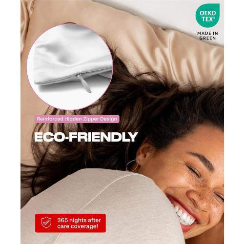 Size 20x36 Color White Colorado Home Co 1 Pack King Size 100% Mulberry Silk Pillowcase, White, 20 x 36