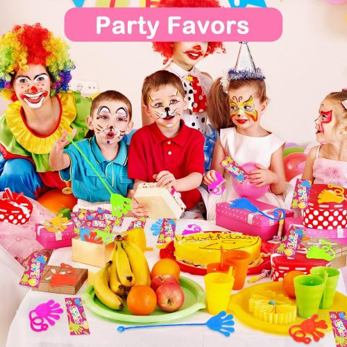 Easter Eggs Fillers for Toddlers,Large Sticky Hands Party Favors Supplies for Kids (20 PCS),Birthday Pinata Easter Basket Goodie Bag Stuffers,School Student Non Candy Treats Prize Toy for Boys Girls