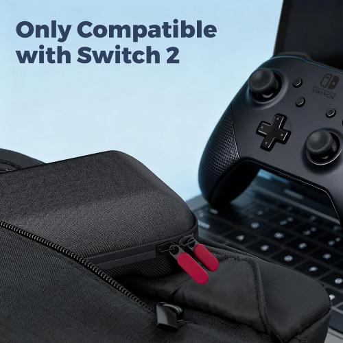 ProCase Carrying Case for Nintendo Switch 2 2025, Slim Travel Case -Black