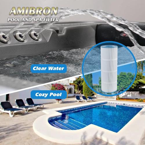 C-7470 Pool Filter Cartridge Replaces Pentair CCP320,Pleatco PCC80-PAK4 PCC80,Clean and Clear Plus 320,Filbur FC-1976,R173573,178580, L:20 xOD:7, 4X80 sq.ft. 4 Pack