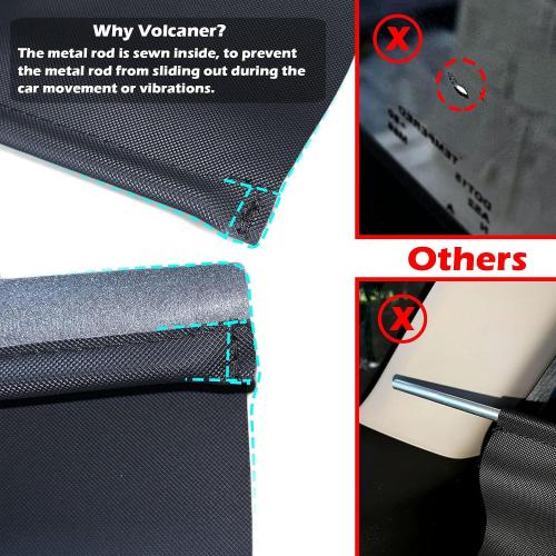 Cargo Cover for 2023-2025 Mitsubishi Outlander Accessories (Additional Cover),Carbon Fiber Look Retractable Trunk Cover for Mitsubishi Outlander Accessories Security Shield Shade Privacy