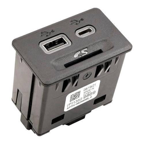 13525431 Center Console Auxiliary USB Receptacle Adapter Fit for CT6 XT4