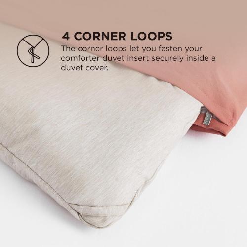 Bedsure king Comforter  - Beige Soft Bedding for All Seasons, Cationic Dyed King Size Comforter 120x98