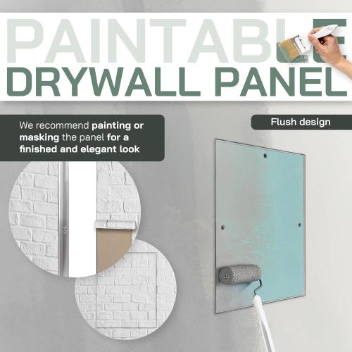 Vent Systems 20 x 20 Inch Access Panel - Drywall Wall Electrical Plumbing Cover Plate - Ceiling Wall Mount Drywall Access Panel - Metal Crawl Space Door for Home Garage Basement Attic