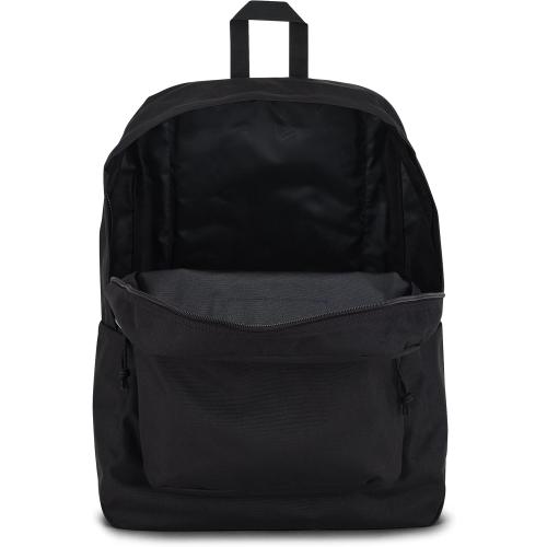 JanSport SuperBreak One Backpacks - Durable, Lightweight Bookbag with 1 Main Compartment, Front Utility Pocket with Built-in Organizer - Premium Backpack, Black